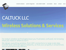 Tablet Screenshot of caltuck.com